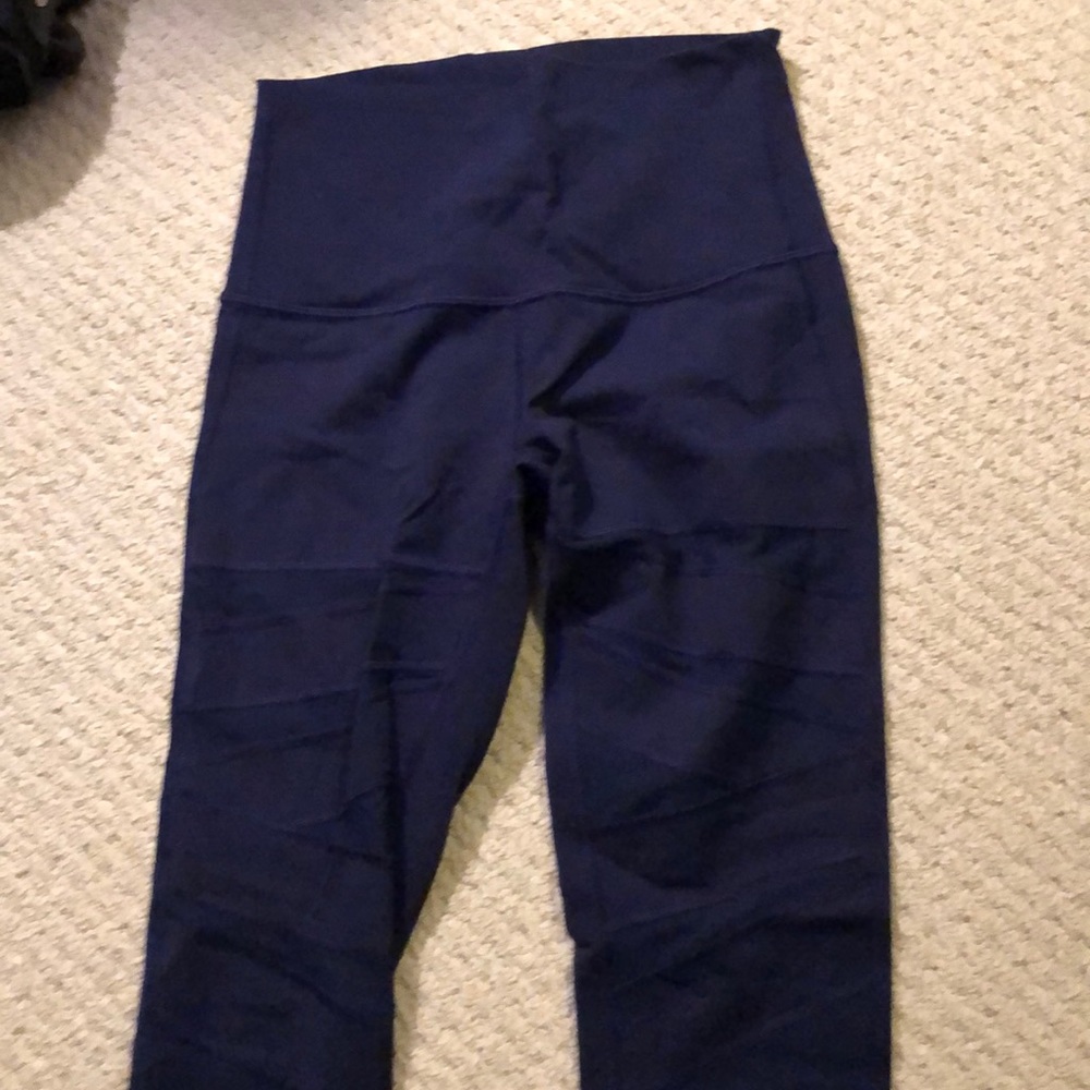 Lululemon Leggings with sheer cut outs